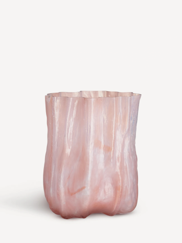 Crackle Vase Pink Pearl | Asa Jungnelius image