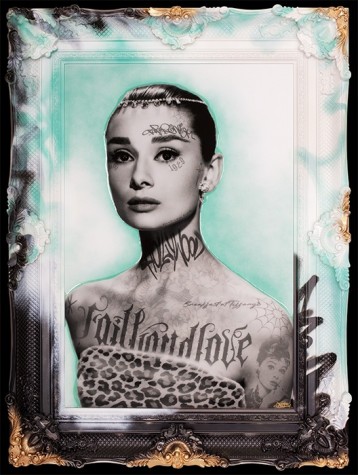 Beauty & Grace | Audrey Hepburn (Multiple Colours) | Ghost image