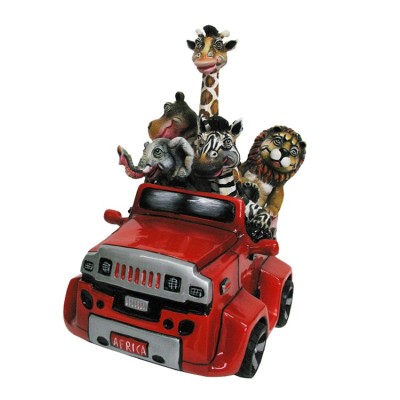 Hummer | 14 x 9 x 11" Mixed Media Sculpture | Carlos & Albert image