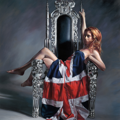 English Rose on Aluminium | Rob Hefferan image