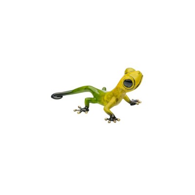 The Gecko Mini Bite Series | Solid Bronze 1.25 x 3 x 1.75" image