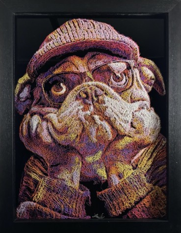 A Ruff Day | Dog Original | Zalini image