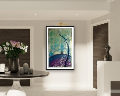 Blossom | Metallic Golden Leaf Studio Editions available in two sizes image