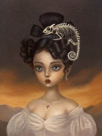 Portrait of a Not-So-Respectable Lady Chameleon image