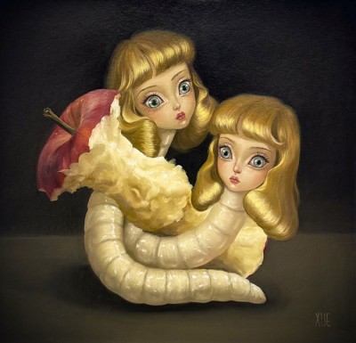Double Trouble | Framed Size 20.5 x 19.5" | Xue Wang image