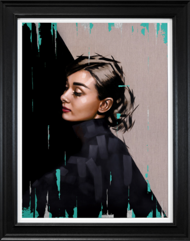 Eternal Grace | Audrey Hepburn  Tiffany Blue & Platinum Leaf | Richard Blunt image