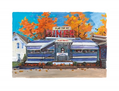 Flat Top Mt. Diner, Tennessee (2017) | Bob Dylan image