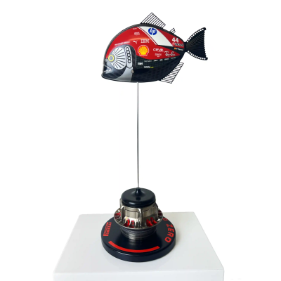 Red Racing Baby Piranha (2025) | Carbon Art  image
