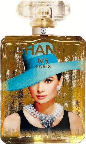 Audrey Hepburn No.5 - Golden Bottle | Sannib  image