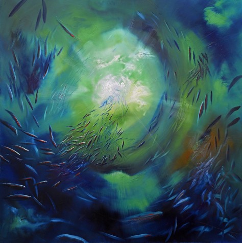 Horizons Embrace | 36" x 36" | Julie Ann Scott image