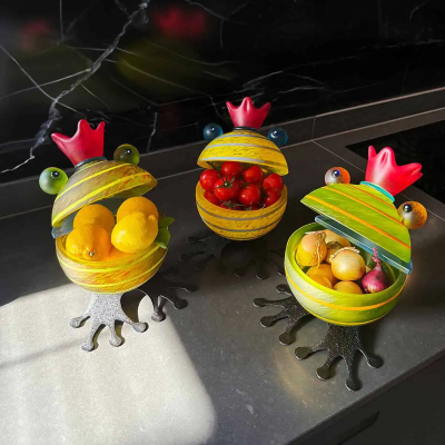 Carry | Glass Frog Bowl | Borowski image