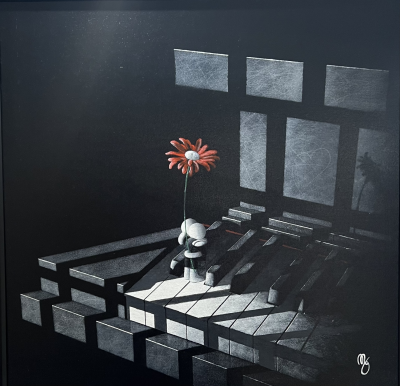 Hold On Tight | Original Oil | Mark Grieves image