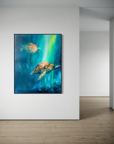 Gliding in the Light | Original Oil | Julie Ann Scott image