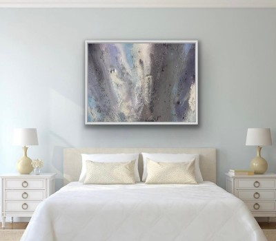 Lavender Skies II - Original | Wendy Satchwell image