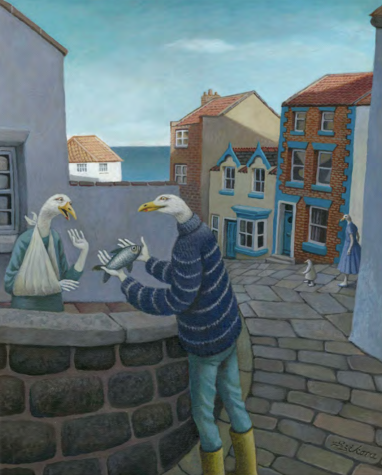 Love Thy Neighbour | Image Size 11" x 13.75" | Sarah Jane Szikora image