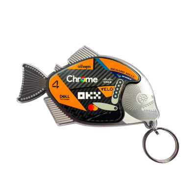 Racing Piranha Keyring | Various Drivers & Teams image