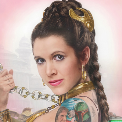 Slave Leia Tattoo | Star Wars JJ Adams image