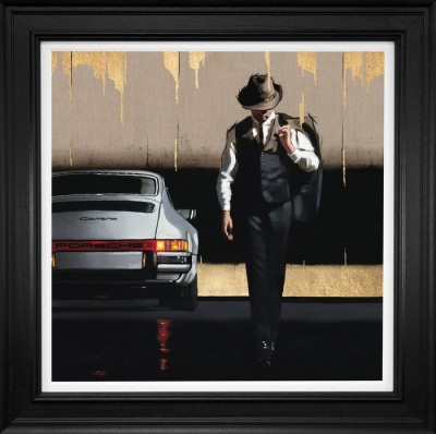 Road To Greatness | Ltd Edition Canvas Porsche Carrera  | Richard Blunt image