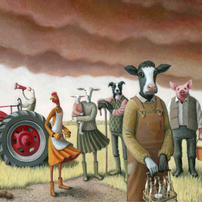 Sow The Wind | Image 17.7"x13.3" | Sarah Jane Szikora  image