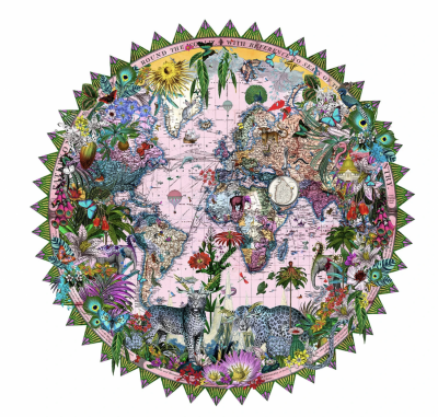 Ceylon Leopard Circular Solsetur | Kristjana S Williams image