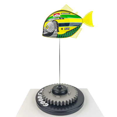 McLaren Ayrton Senna Baby Piranha | Carbon Art image