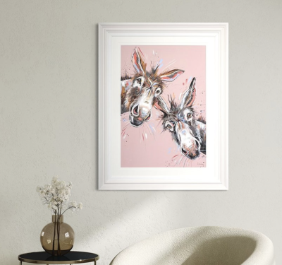 Side By Side | Original Donkeys | Ashley Saunders  image