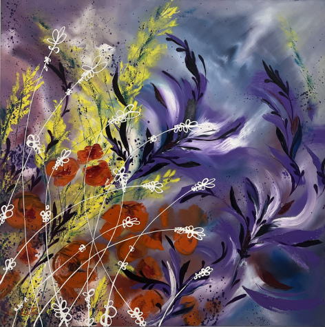 Summer Burst | Original | Julie Ann Scott  image