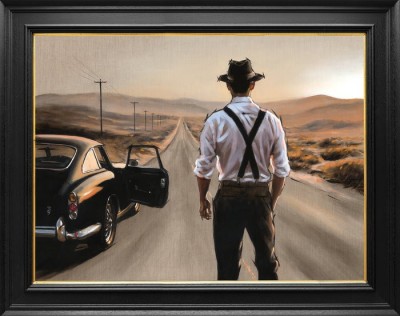 The Distance Within | Aston Martin DB5 | Hand Embellished 24ct Gold Limited Edition  image