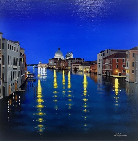 Whispers Along The Venice Canal | Original | Neil Dawson image