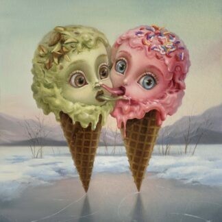  La Dolce Vita On Ice | Framed size: 25" x 21.8" | Xue Wang  image