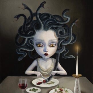 Plat Du Jour | Framed size: 25" x 21.8" | Xue Wang  image