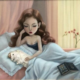 The Silky One | Framed size: 25" x 22" | Xue Wang  image