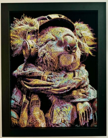 Kokala | Original | 32 x 35" Framed image