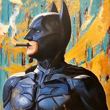 Batman - Cigar Break | Original | Sannib image