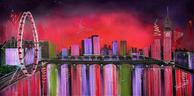 Beneath these Sunset Skies | Original | Julie Connor  image