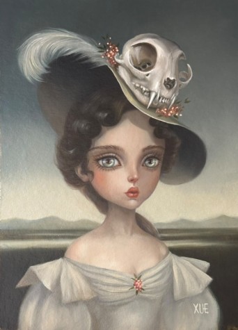 Portrait  of a Not-So-Respectable Lady Cat | Xue Wang image