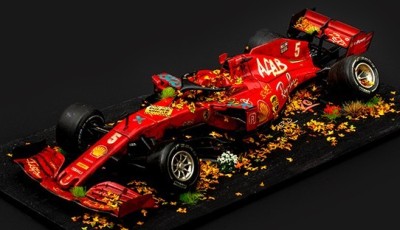 F1 Ferrari Scuderia No. 5 - 2020 Vettel | Stolen Recovered Original | JJ Adams  image