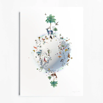 Dragonfly Deer Hnottur | Two Sizes | Kristjana S Williams image