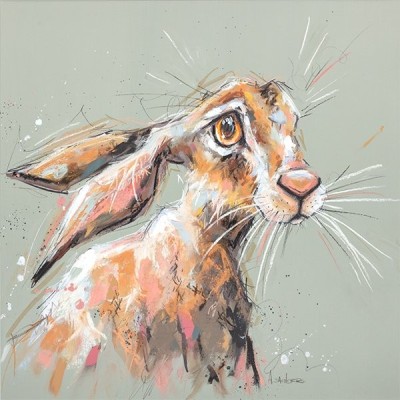 Hetty Hare | Ltd Edition Print | Ashley Saunders image