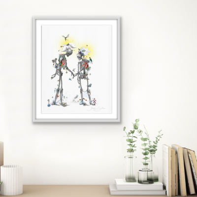 Hold My Hand Aksha | Limited edition   12" x 15" Image size image