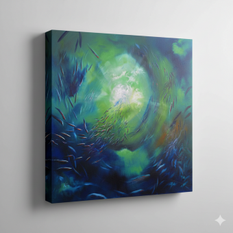 Horizons Embrace | 36" x 36" | Julie Ann Scott image