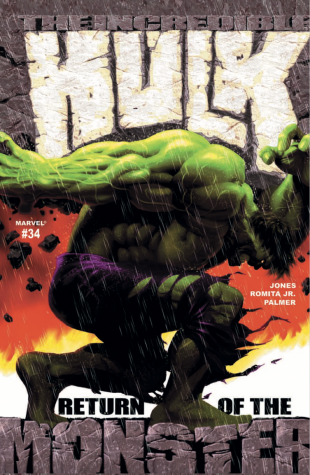 Signed Stan Lee The Incredible Hulk #34 image