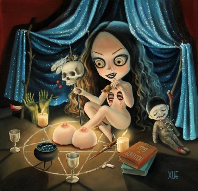 I Put A Spell On You | Image size 20" x 20" | Xue Wang image