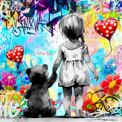 I've Got Your Hand | Image Size 23.5 x 23.5 | #Onelife183 image