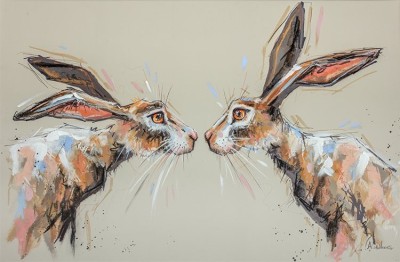Me and You | Two Hares Ltd Edition | Ashley Saunders image