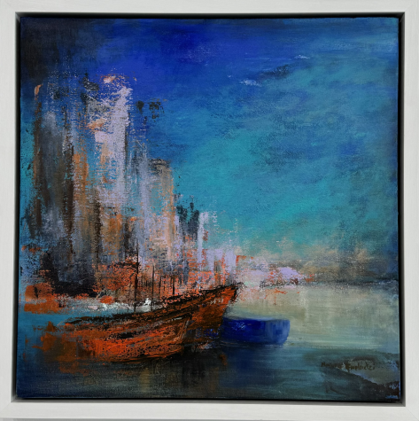 Shores Of Time | Original 26.5" x 25.5" image