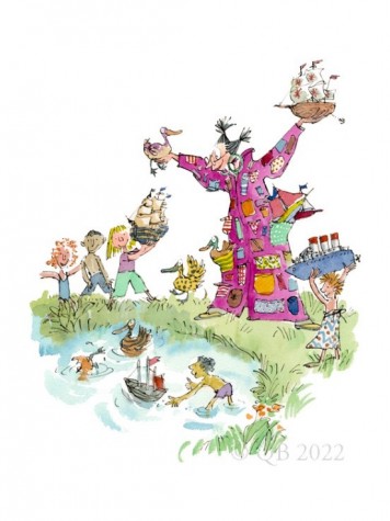 Angelica Sprocket's Pockets | Sir Quentin Blake  image