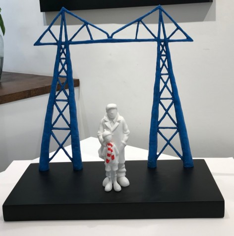 Me With Me Dad | Mackenzie Thorpe Sculpture  image